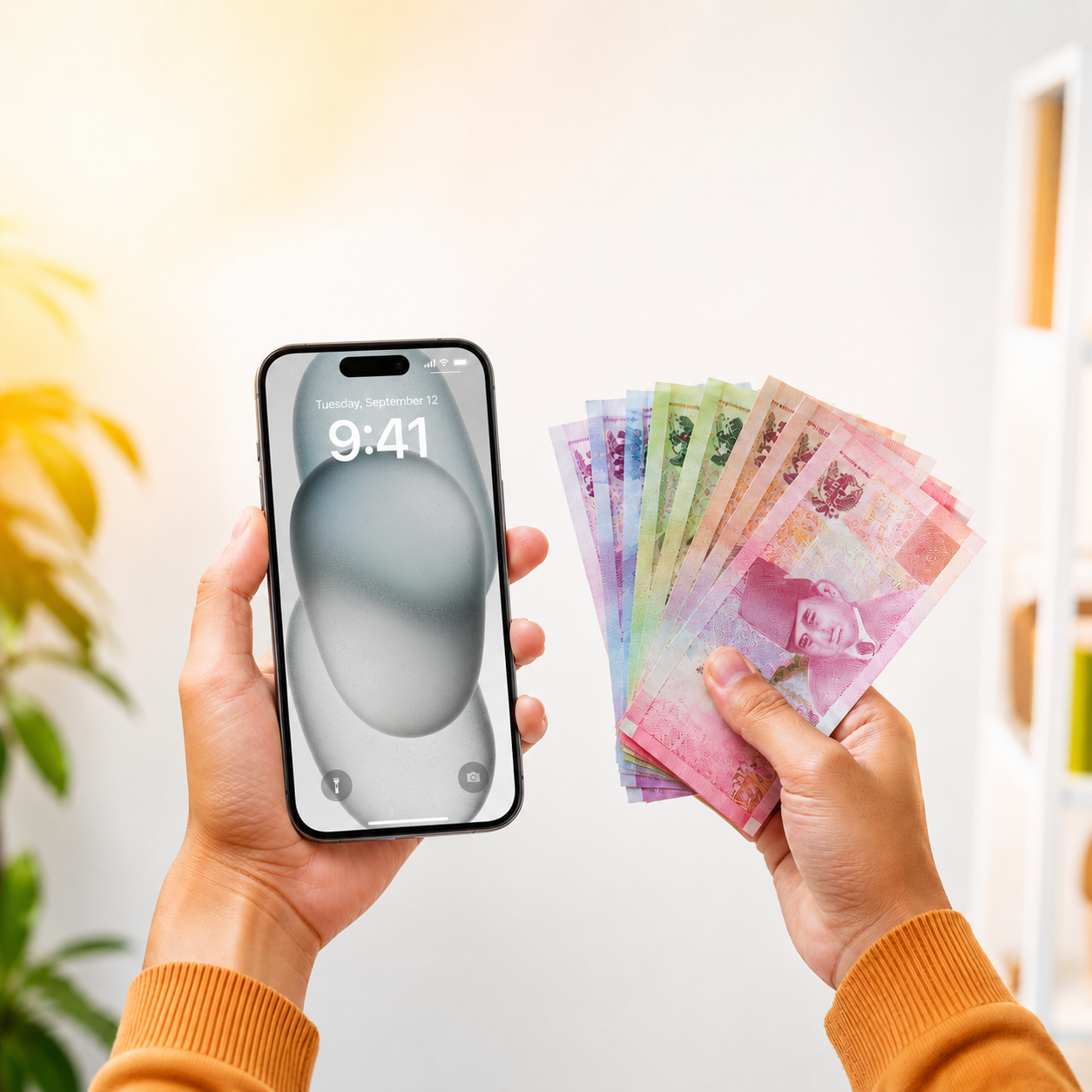 Jual produk Apple jadi cash di Canggu